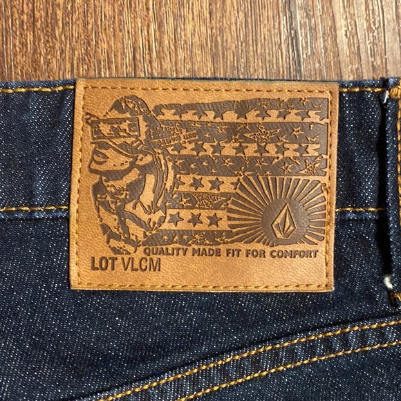 Volcom Solver Modern Straight Dark Wash Mens Jeans-Sz 29 - Picture 12 of 16